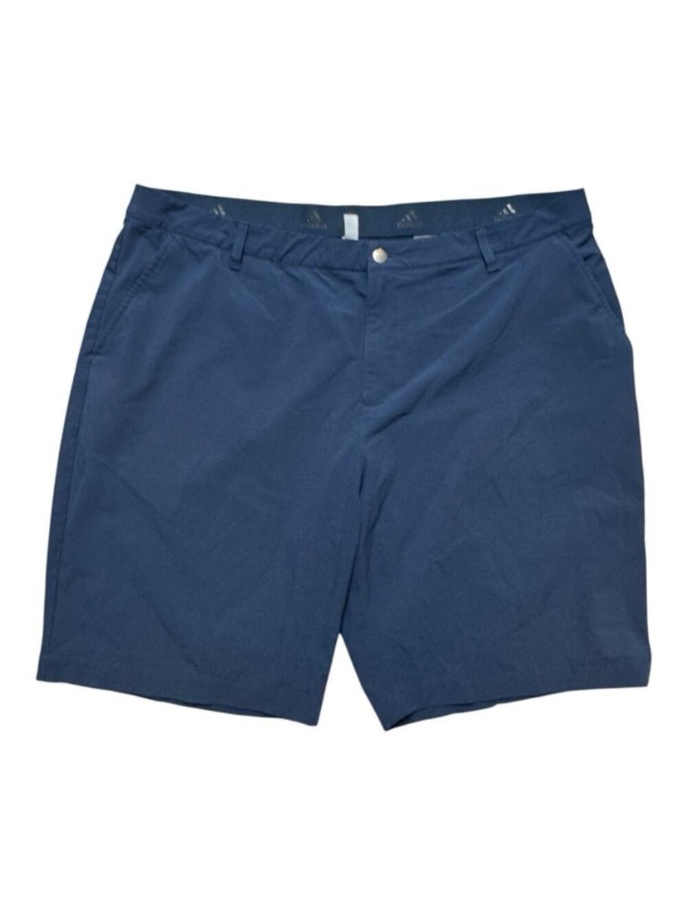 Adidas Primegreen Mens 42 Navy Golf Shorts Stretch Performance 9” Inseam